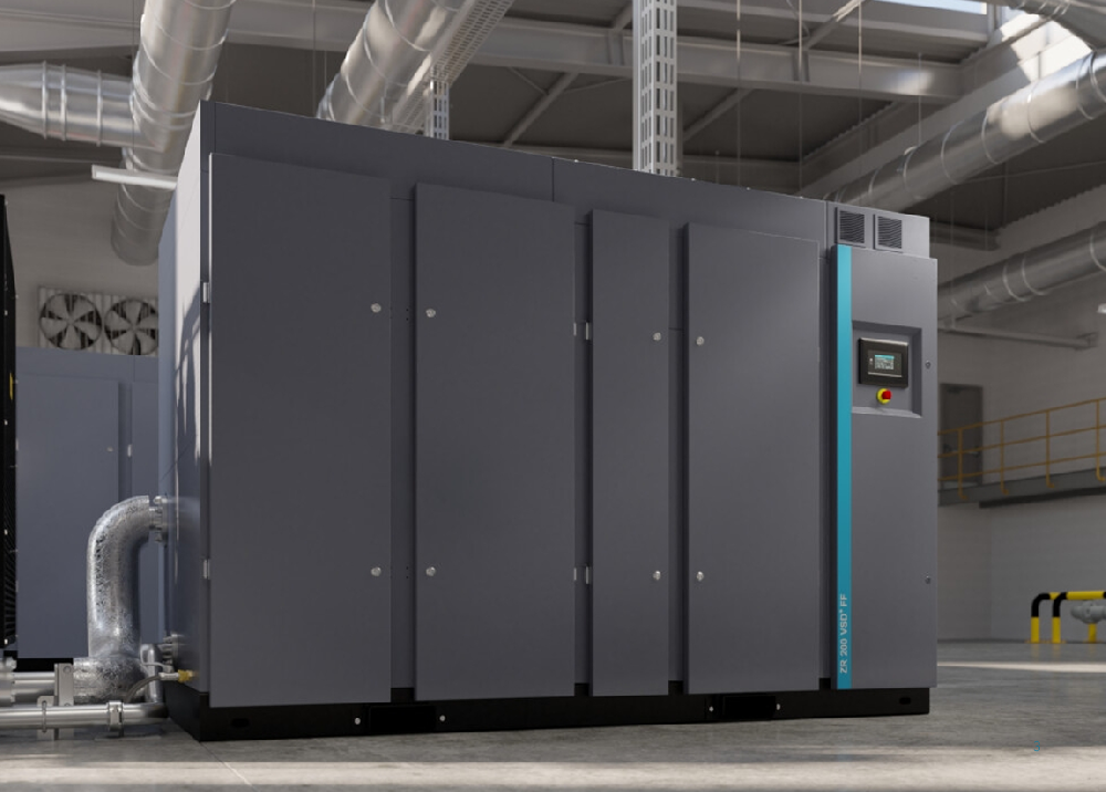 Oil-free rotary screw compressors ZR 200-355 VSD⁺