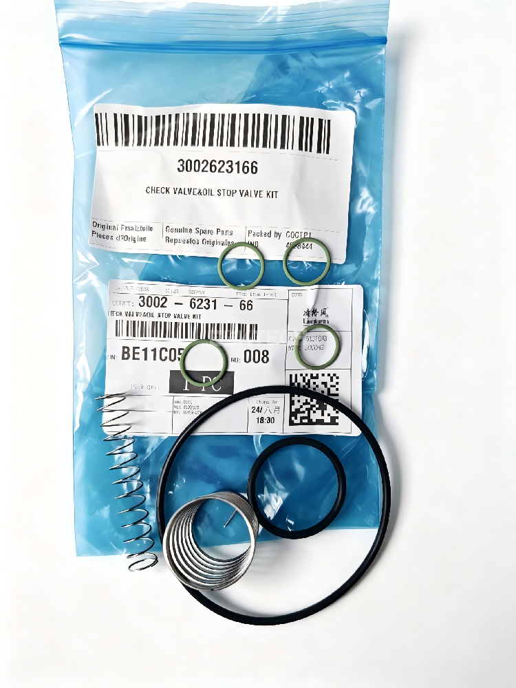 CHECK VALVE&OIL STOP VALVE KIT 3002623166 for Linghein Screw Compressor